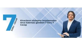 Kiracıların sözleşme imzalamadan önce bakması gereken 7 Soru 7 Cevap